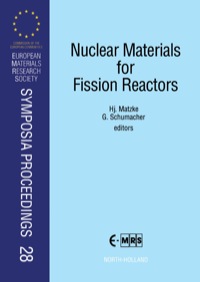 Titelbild: Nuclear Materials for Fission Reactors 1st edition 9780444895714