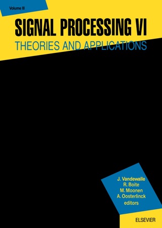 Cover image: Signal Processing VI: Theories and Applications 1st edition 9780444895875