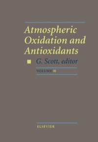 Imagen de portada: Atmospheric Oxidation and Antioxidants 1st edition 9780444896162