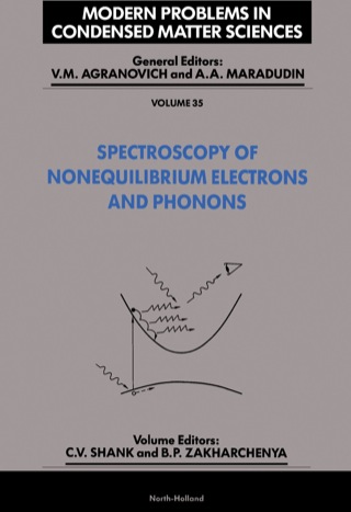Cover image: Spectroscopy of Nonequilibrium Electrons and Phonons 1st edition 9780444896377