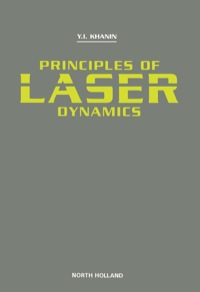 Cover image: Principles of Laser Dynamics 9780444896964