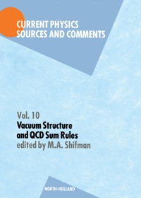 表紙画像: Vacuum Structure and QCD Sum Rules 1st edition 9780444897459
