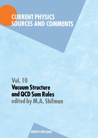 Cover image: Vacuum Structure and QCD Sum Rules 1st edition 9780444897459