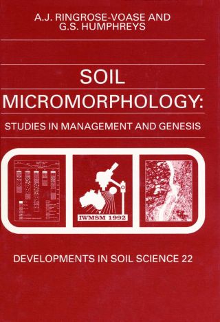 Titelbild: Soil Micromorphology: Studies in Management and Genesis: Studies in Management and Genesis 9780444897923