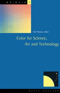 Imagen de portada: Color for Science, Art and Technology 9780444898463