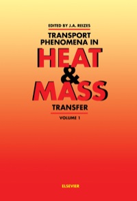 Cover image: Transport Phenomena in Heat and Mass Transfer 1st edition 9780444898517
