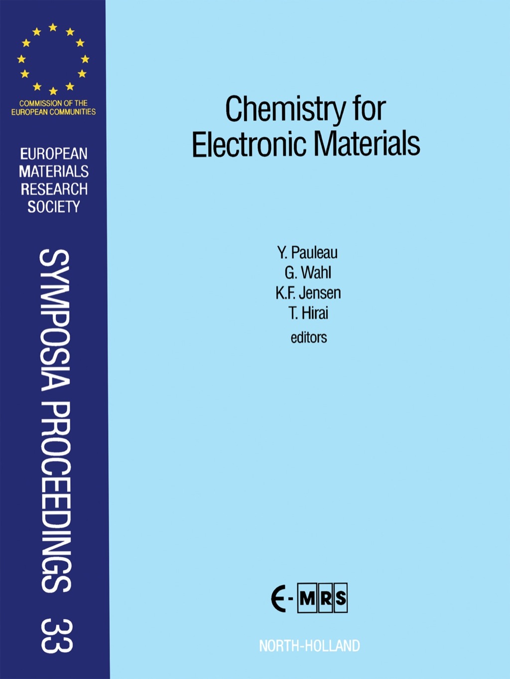 Chemistry for Electronic Materials 1st Edition