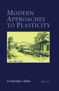 Cover image: Modern Approaches to Plasticity 1st edition 9780444899705