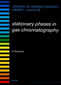 Cover image: Stationary Phases in Gas Chromatography 9780444987334