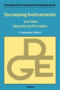 Imagen de portada: Surveying Instruments and their Operational Principles 1st edition 9780444988294