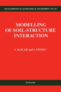 表紙画像: Modelling of Soil-Structure Interaction 9780444988591