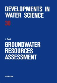 Cover image: Groundwater Resources Assessment 9780444988959
