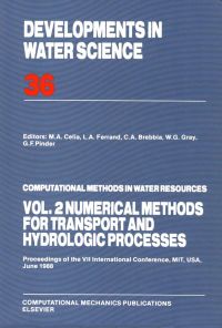 表紙画像: Numerical Methods for Transport and Hydraulic Processes 9780444989116