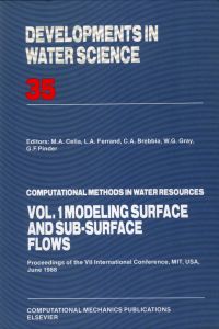 Imagen de portada: Modelling Surface and Sub-Surface Flows 9780444989123