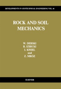 صورة الغلاف: Rock and Soil Mechanics 1st edition 9780444989505