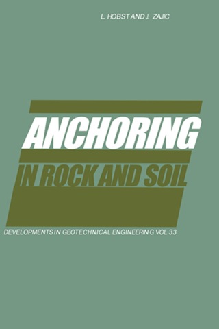 Cover image: Anchoring in Rock and Soil 2nd edition 9780444996893