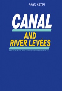Cover image: Canal and River Lev&eacute;es 9780444997265