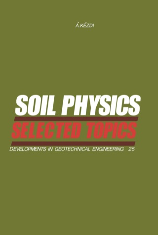 Cover image: Soil Physics: Selected Topics 9780444997906