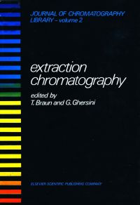 Imagen de portada: EXTRACTION CHROMATOGRAPHY 9780444998781