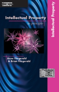 Imagen de portada: Intellectual Property: In Principle 1st edition 9780455218946