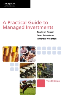 صورة الغلاف: A Practical Guide to Managed Investments 3rd edition 9780455224435