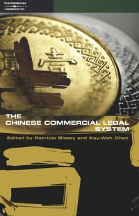 Cover image: Chinese Commercial Legal System 1st edition 9780455224961