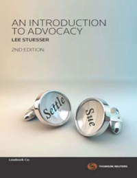 Titelbild: An Introduction to Advocacy 2nd edition 9780455227580
