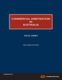 Cover image: Commercial Arbitration in Australia 2nd edition 9780455230511