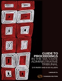 Imagen de portada: Guide to Proceedings in the WA State Administrative Tribunal 1st edition 9780455230559
