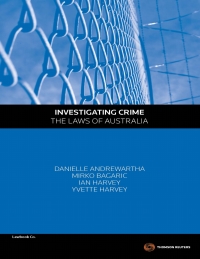 Imagen de portada: Investigating Crime - The Laws of Australia 1st edition 9780455232089