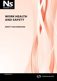 Cover image: Nutshell: Work Health and Safety 1st edition 9780455232904