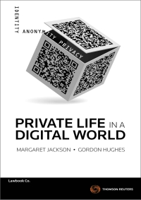 Cover image: Private Life in a Digital World 1st edition 9780455233260