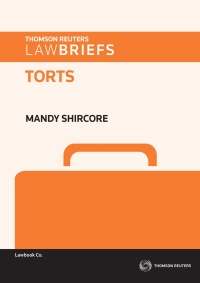 Cover image: LawBriefs: Torts 1st edition 9780455234267