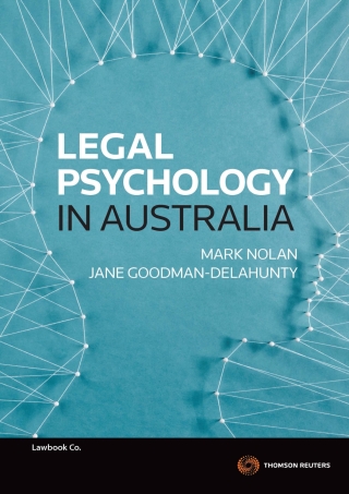 Cover image: Legal Psychology in Australia 1st edition 9780455223889