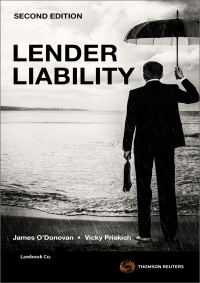 Cover image: Lender Liability 2nd edition 9780455225555