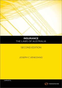Cover image: Insurance - The Laws of Australia 2nd edition 9780455235448
