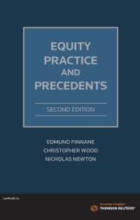 صورة الغلاف: Equity Practice & Precedents 2nd edition 9780455235547
