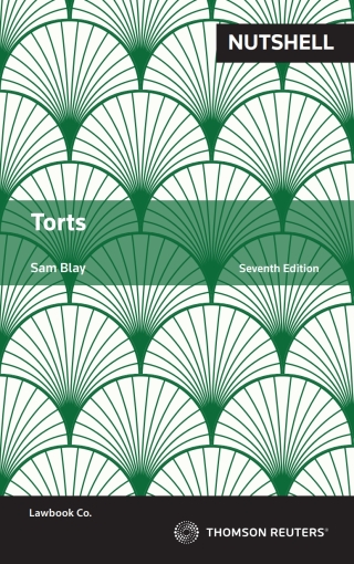 Cover image: Nutshell: Torts 7th edition 9780455233734