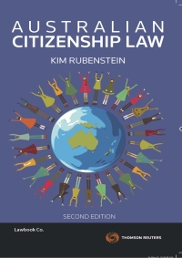 Titelbild: Australian Citizenship Law 2nd edition 9780455236292