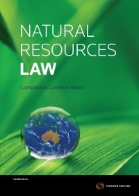 صورة الغلاف: Natural Resources Law 1st edition 9780455236667