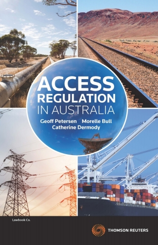 Cover image: Access Regulation in Australia 1st edition 9780455231242
