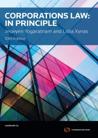 Cover image: Corporations Law: In Principle 10th edition 9780455237961