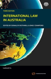 Cover image: International Law in Australia 3rd edition 9780455228310