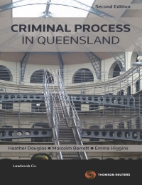 Imagen de portada: Criminal Process in Queensland 2nd edition 9780455239750