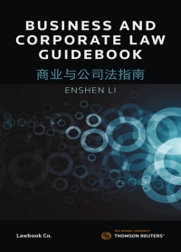 Immagine di copertina: Business and Corporate Law Guidebook 1st edition 9780455240343