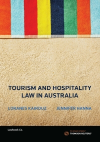 Imagen de portada: Tourism & Hospitality Law in Australia 1st edition 9780455237107