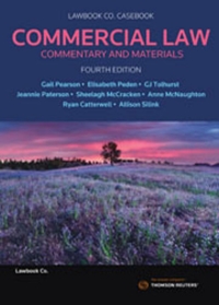 Immagine di copertina: Commercial Law: Commentary & Materials 4th edition 9780455240626