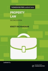 Imagen de portada: Lawbriefs: Property Law 2nd edition 9780455241098