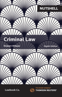 Imagen de portada: Nutshell: Criminal Law 8th edition 9780455241197