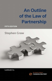 Cover image: An Outline of the Law of Partnership 5th edition 9780455241296